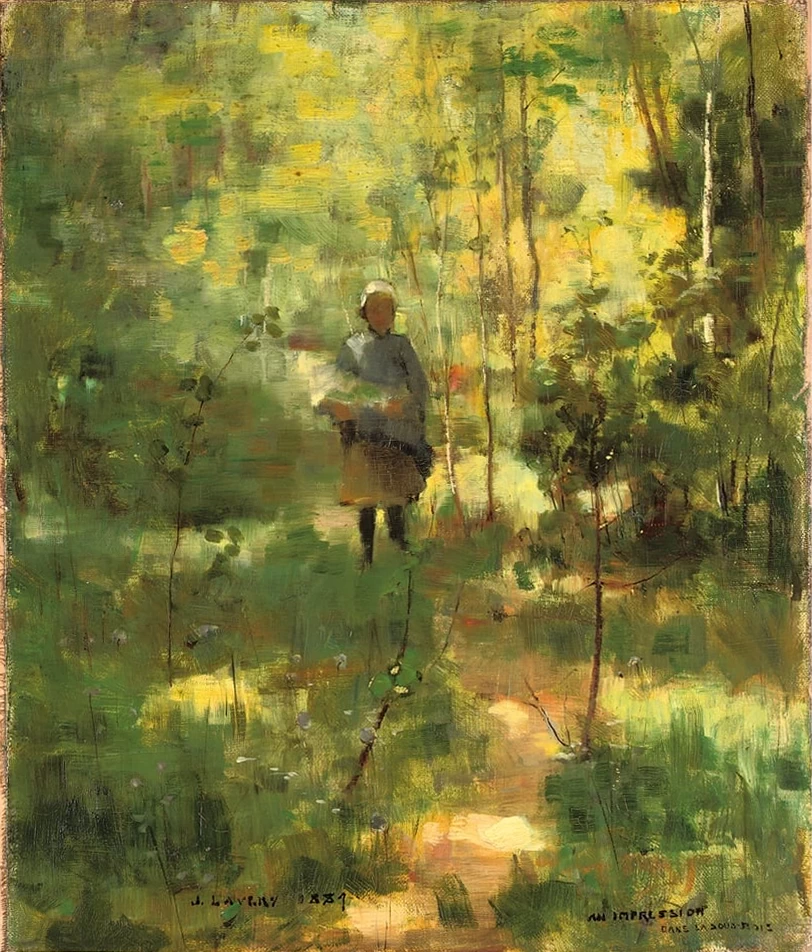 Impressione nel sottobosco